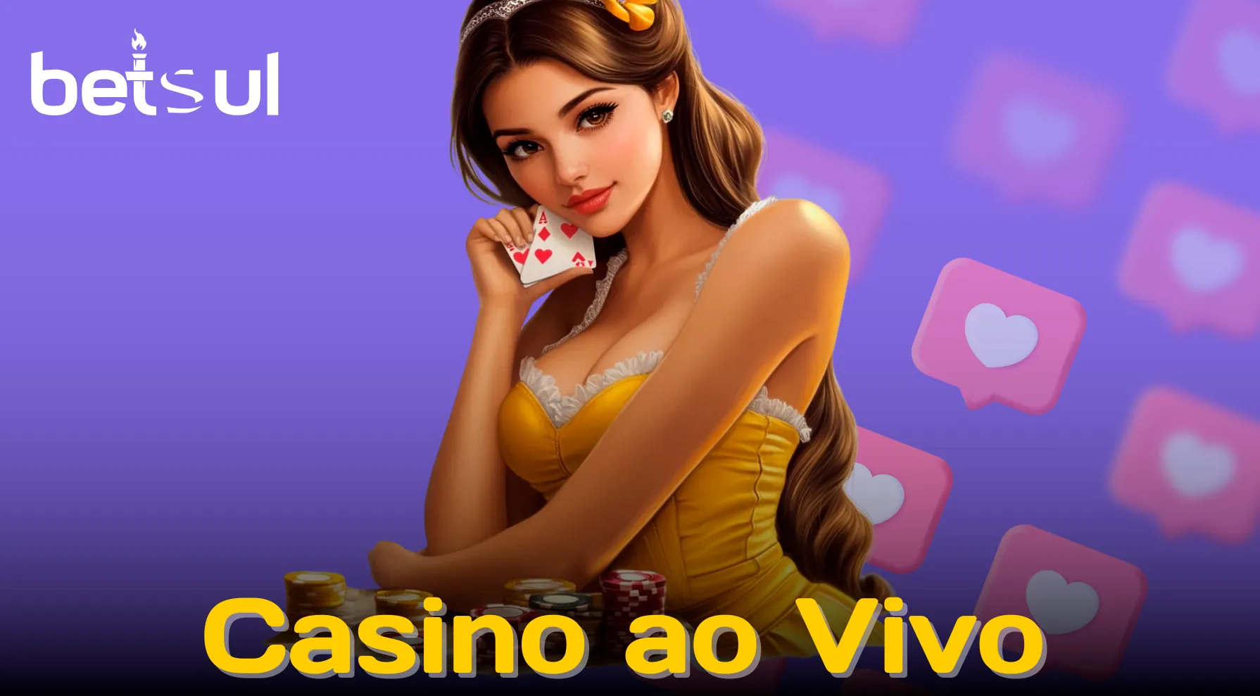Pode encontrar um Casino ao Vivo na Betsul