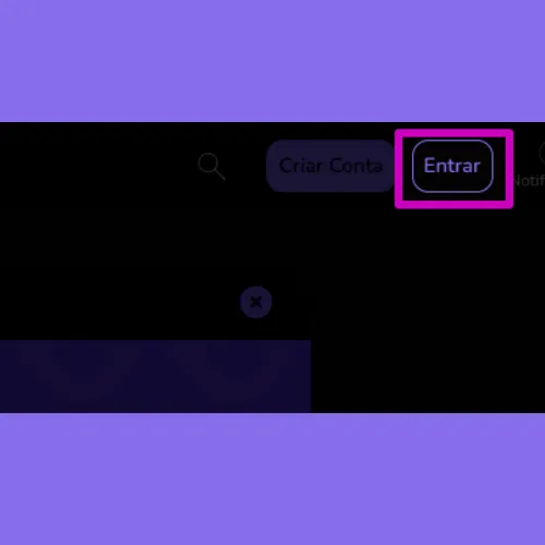 No Betsul, clique no botão “Login”